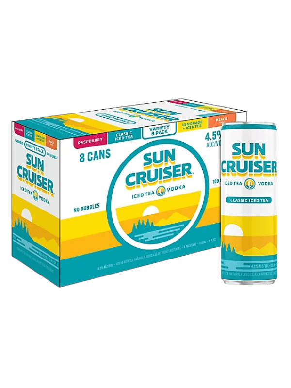 Sun Cruiser V.Pack 8 Iced Tea - Vodka
